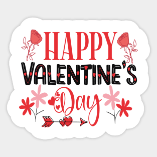 Happy Valentine Day 2024 Sticker